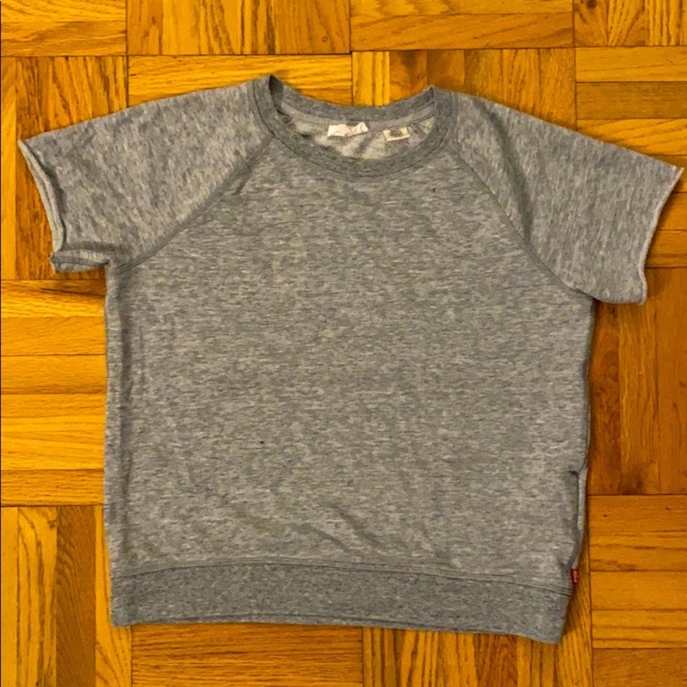 Levi’s Women’s Gray Crop Top